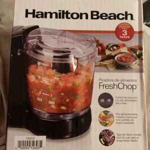 Hamilton Beach fresh chopper
